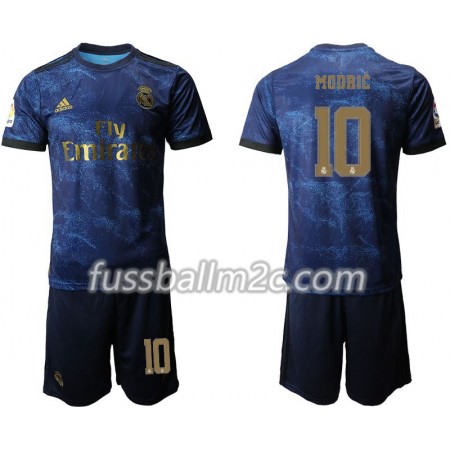 Fußballtrikots Real Madrid Luka Modrić 10 Kinder Auswärts Trikotsatz 2019-2020